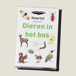 Kwartet “Dieren in het bos” (art.nr. 392003)