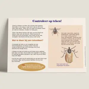 Informatiepaneel Controleer op teken
