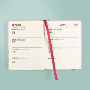 Zakagenda 2026 witjes binnenzijde