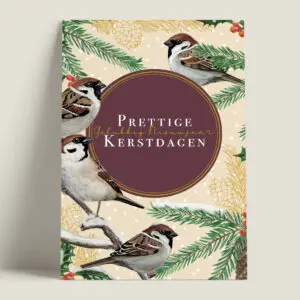 Kerstkaart Ringmussen