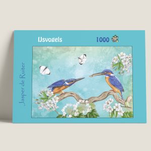 Puzzel ijsvogels