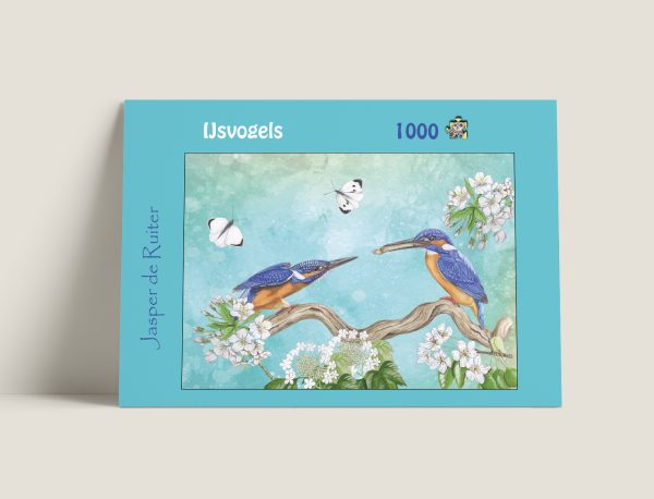 Puzzel ijsvogels